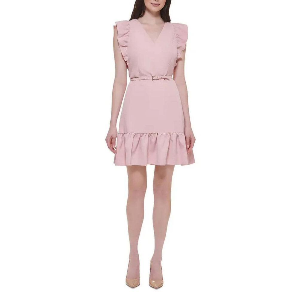 Tommy Hilfiger Womens Twill Short Mini Dress 12